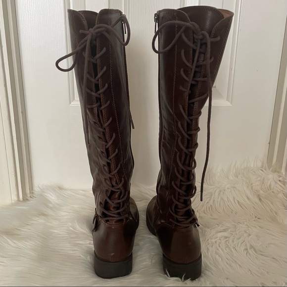 Eurosoft Selden Boot Dark Brown with Lace-Up Back - Picture 7 of 7